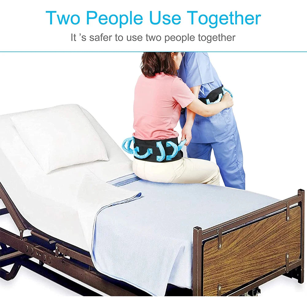 Senior Transfer Belt – Walking & Standing Aid for Safe Lifting