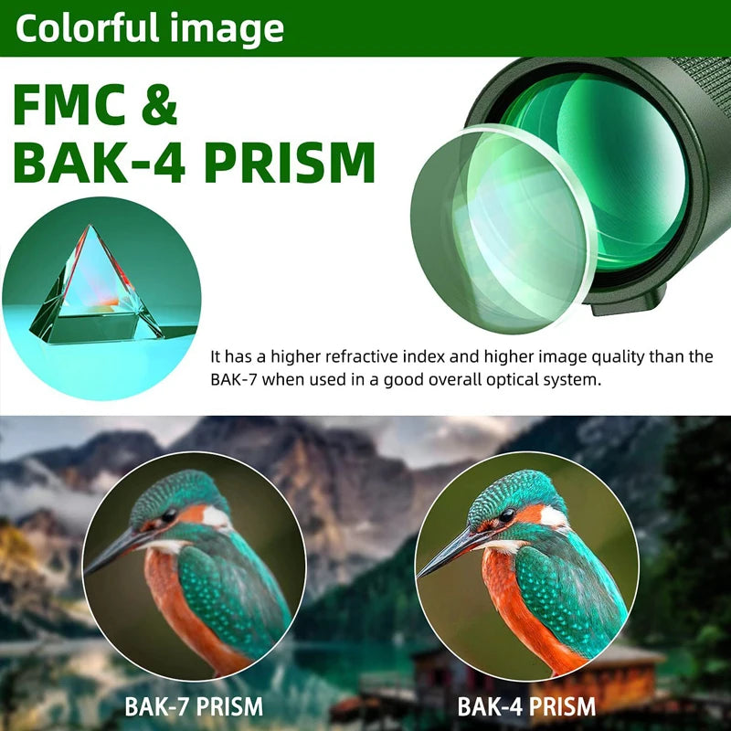 Portable HD 5000M Telescope – Folding Long-Distance