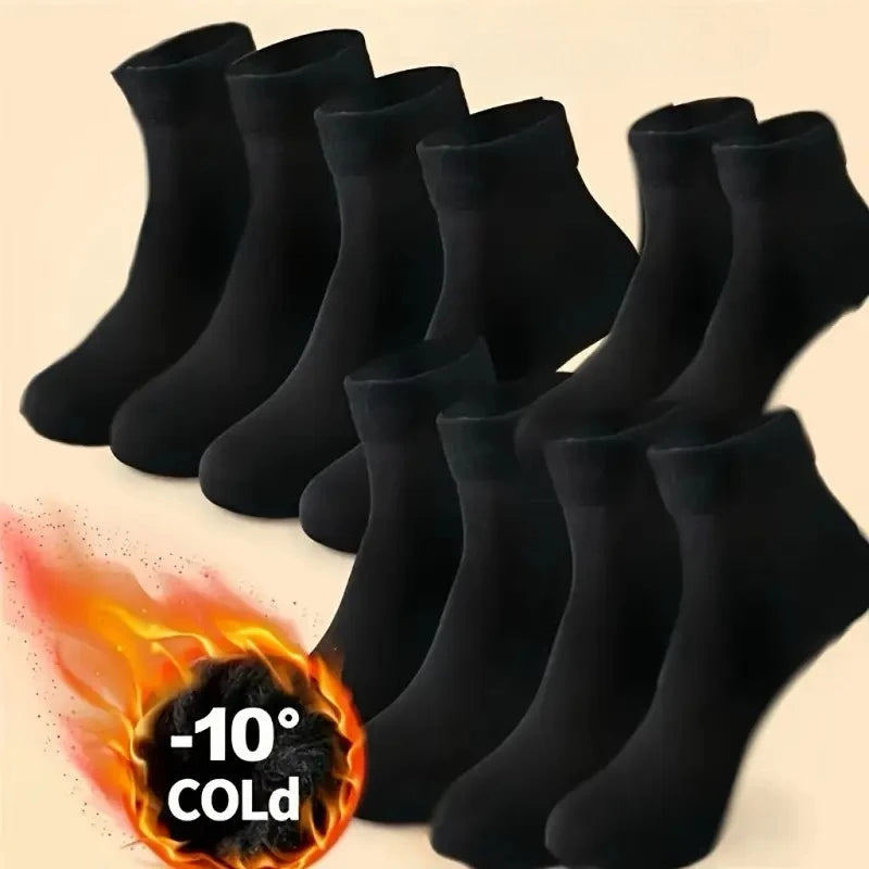 Warm Winter Socks Short Velvet Floor Socks For Home & Boots