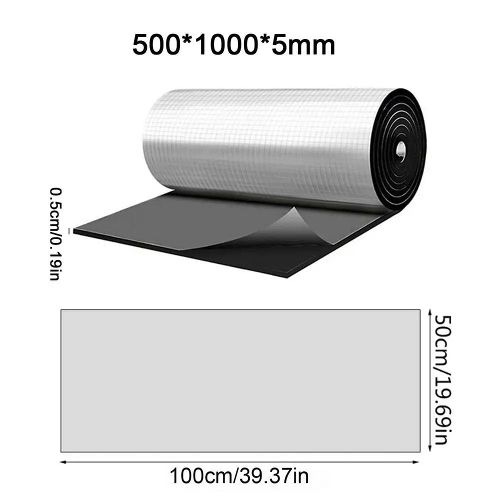 Car Sound Insulation Mat – Self-Adhesive Noise Vibration