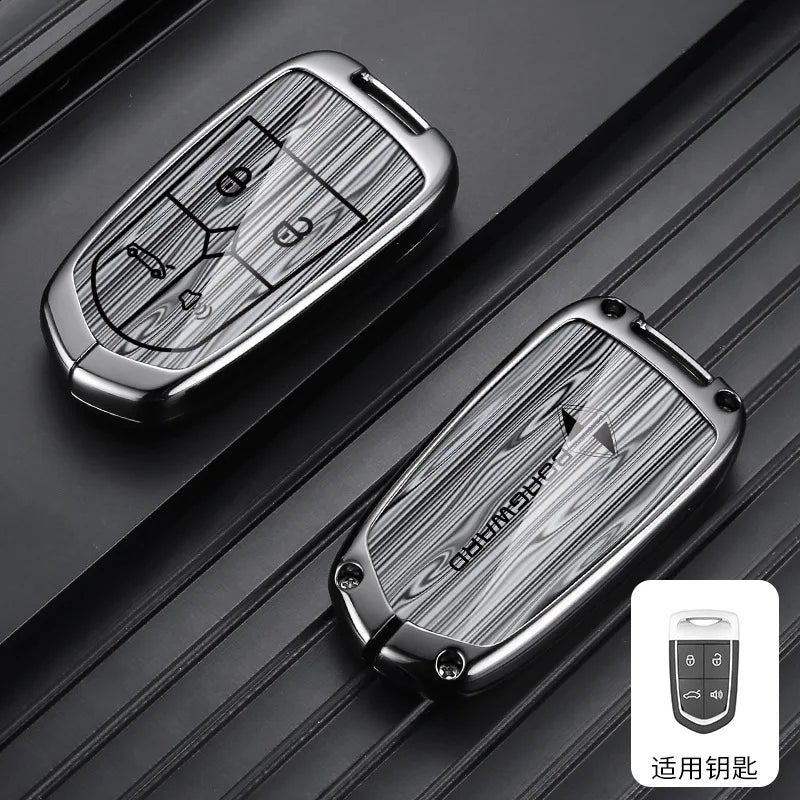High-End Car Key Cover Zinc Alloy Luxury Case Luxury Metal