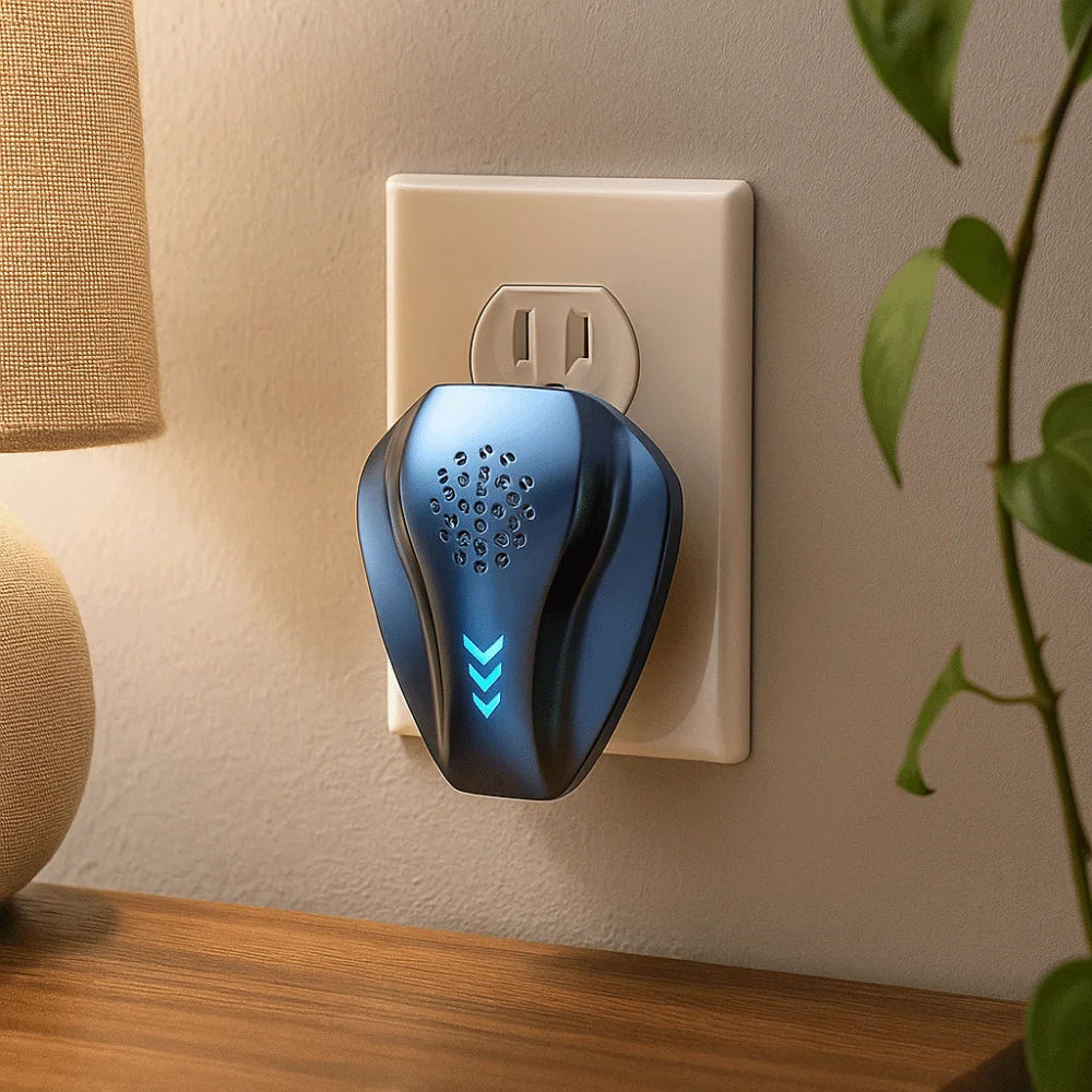 Répulsif anti-rongeurs ultrasonique 360° – Lutte antiparasitaire électronique écologique