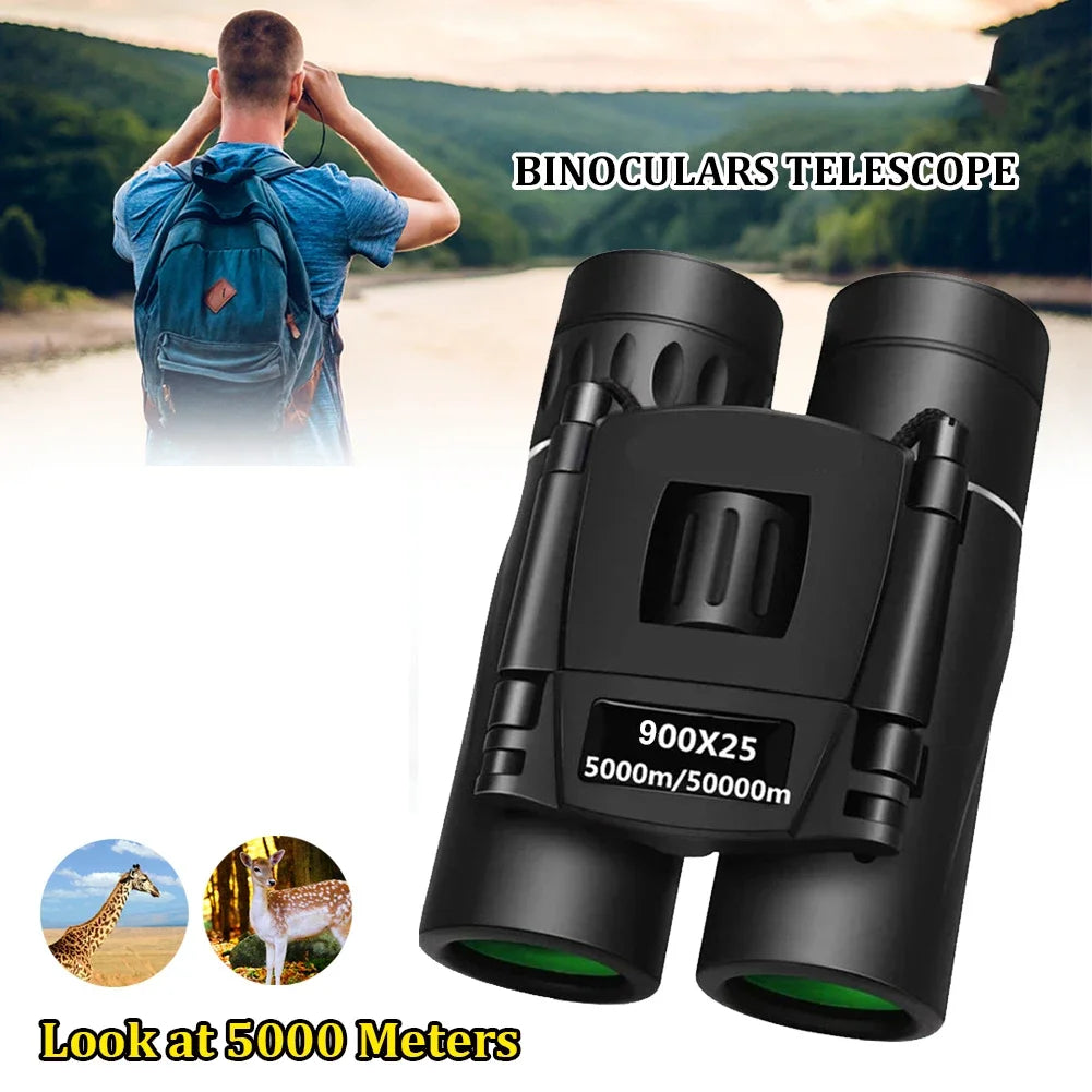 900x25 HD Zoom Monocular – BAK4 Portable Telescope