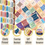 Quran Index Tabs – 125 Laminated Surah Chapter Stickers