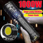 Ultra-Powerful LED Flashlight – 800W, 15000mAh Rechargeable Spotlight