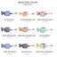 Lunettes de soleil de protection UV pour l'extérieur – Lunettes de sport et de cyclisme