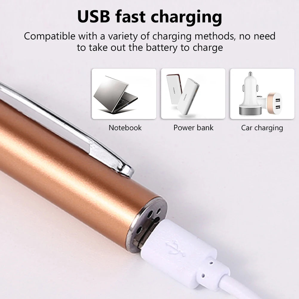 365nm UV LED Flashlight Ultraviolet Inspection Lamp