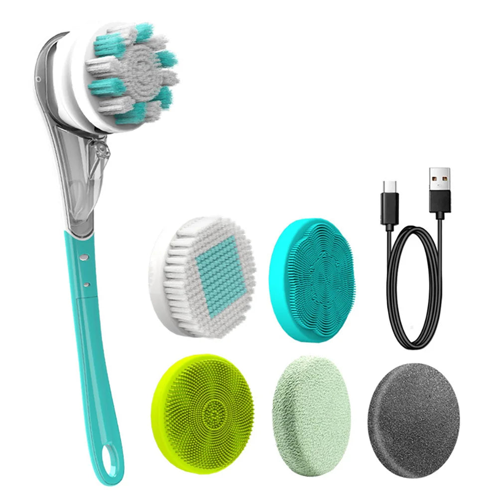 Automatic Body Cleaning Brush Electric Bath Scrubber