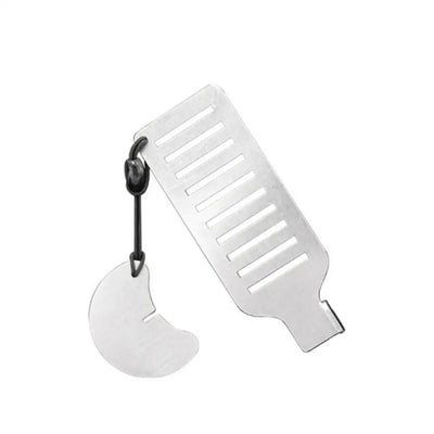 Anti-Theft Door Stopper – 8 cm Stainless Steel Portable Door Lock