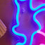 LED-neonbord met kattenprint – USB 3D-nachtlampje