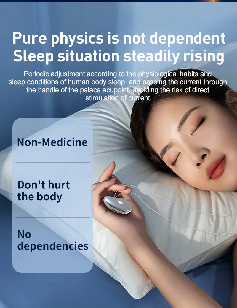 Microcurrent Sleep Aid Smart Handheld Device for Relaxation