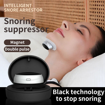 Dual-Pulse Anti-Snore Device Effective Snore Reduction