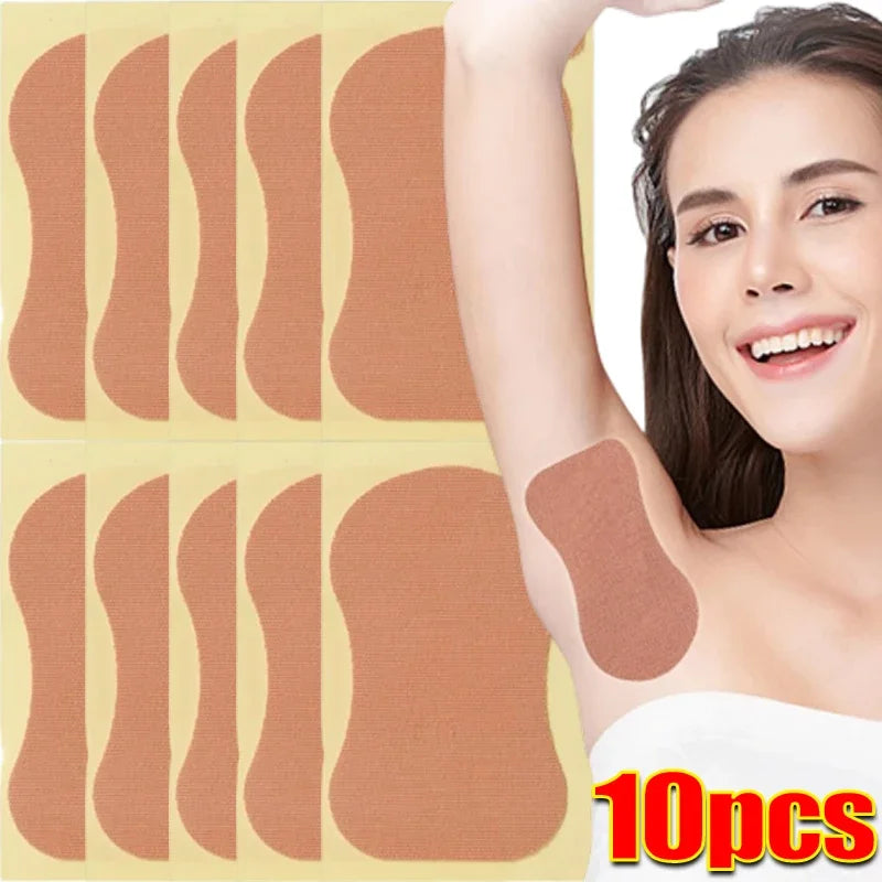 Disposable Underarm Sweat Pads – Invisible Cotton Protection