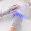 Nail Gloves – Anti-UV Breathable Manicure Fingerless Gloves