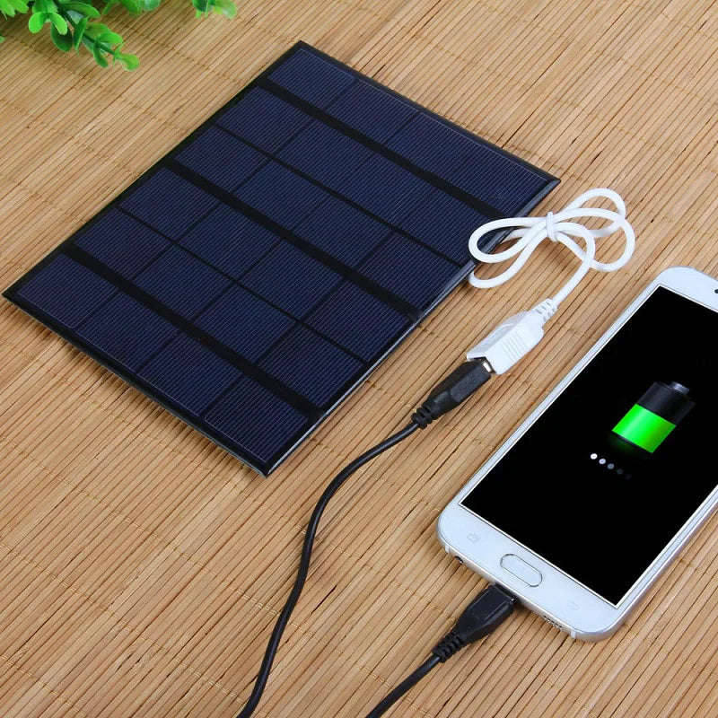 Solar Power Bank Charger Portable Emergency Device