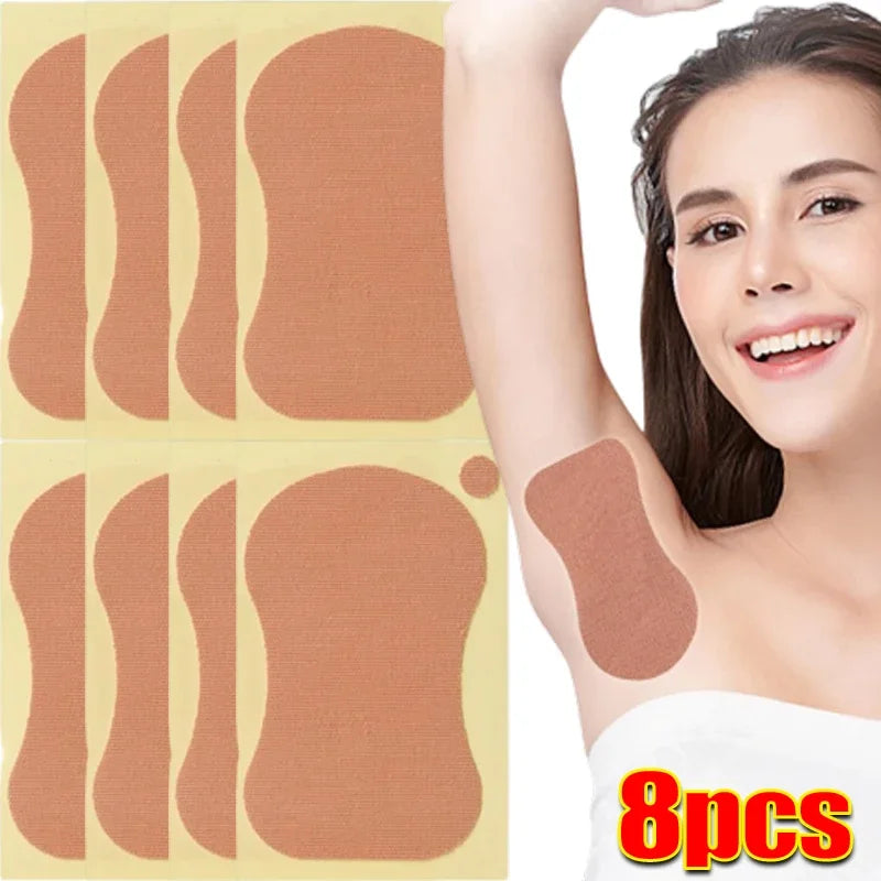 Disposable Underarm Sweat Pads – Invisible Cotton Protection