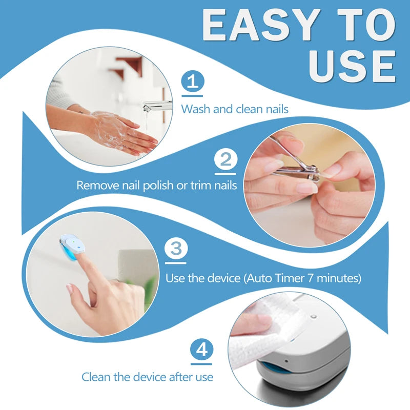 Appareil laser pour l'élimination des mycoses des ongles des orteils et des doigts