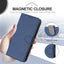 Leather Magnetic Flip Phone Case – Wallet Cover for Samsung Galaxy