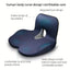 Memory Foam Seat & Back Cushion – Ergonomic Pain Relief