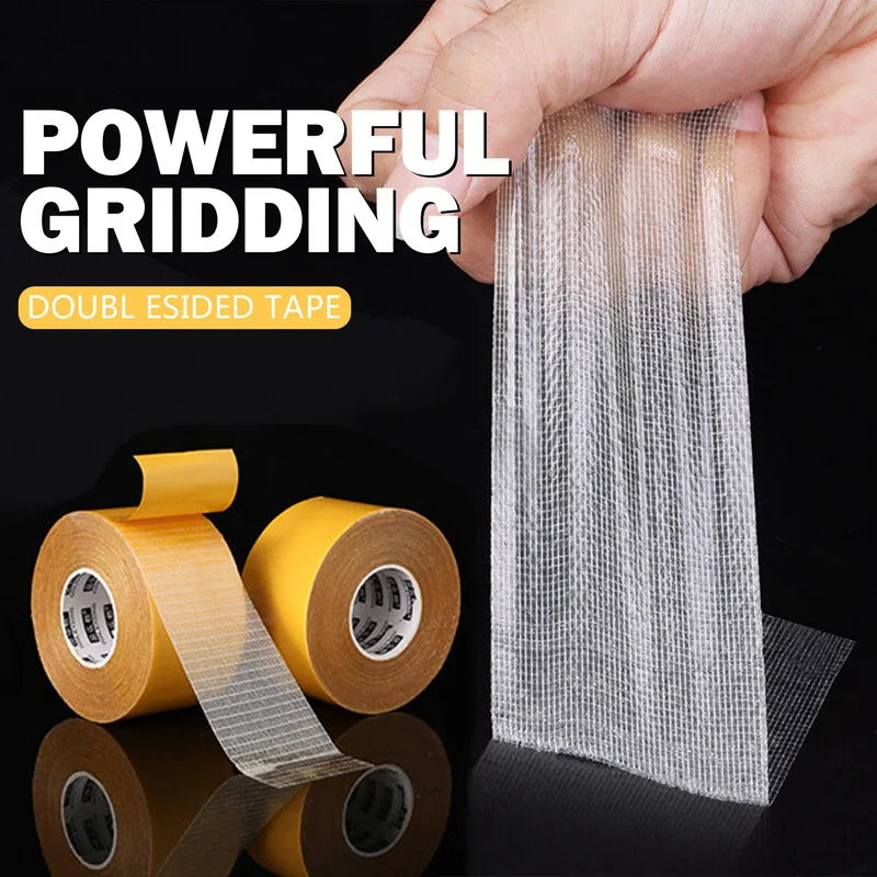 Heavy Duty Double-Sided Tape 10mm x 10m – Waterproof & Clear