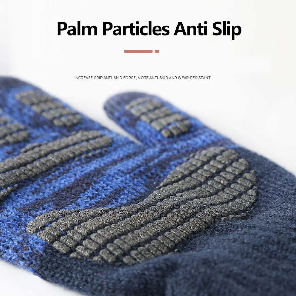 Warm Knitted Gloves – Solid Color Business Gloves