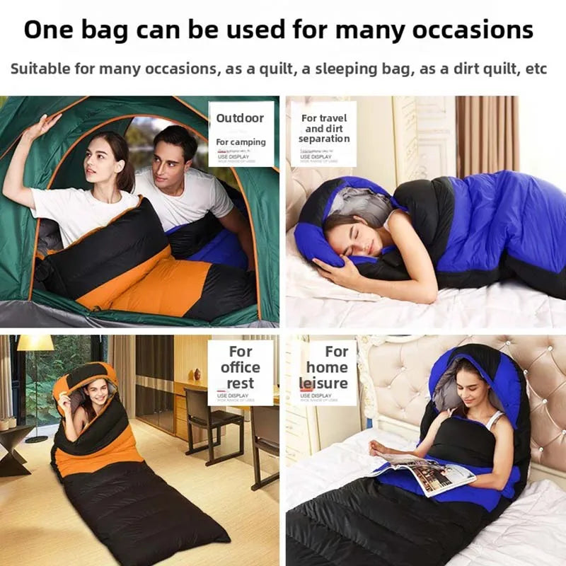 USB Heated Sleeping Bag – Lightweight & Waterproof