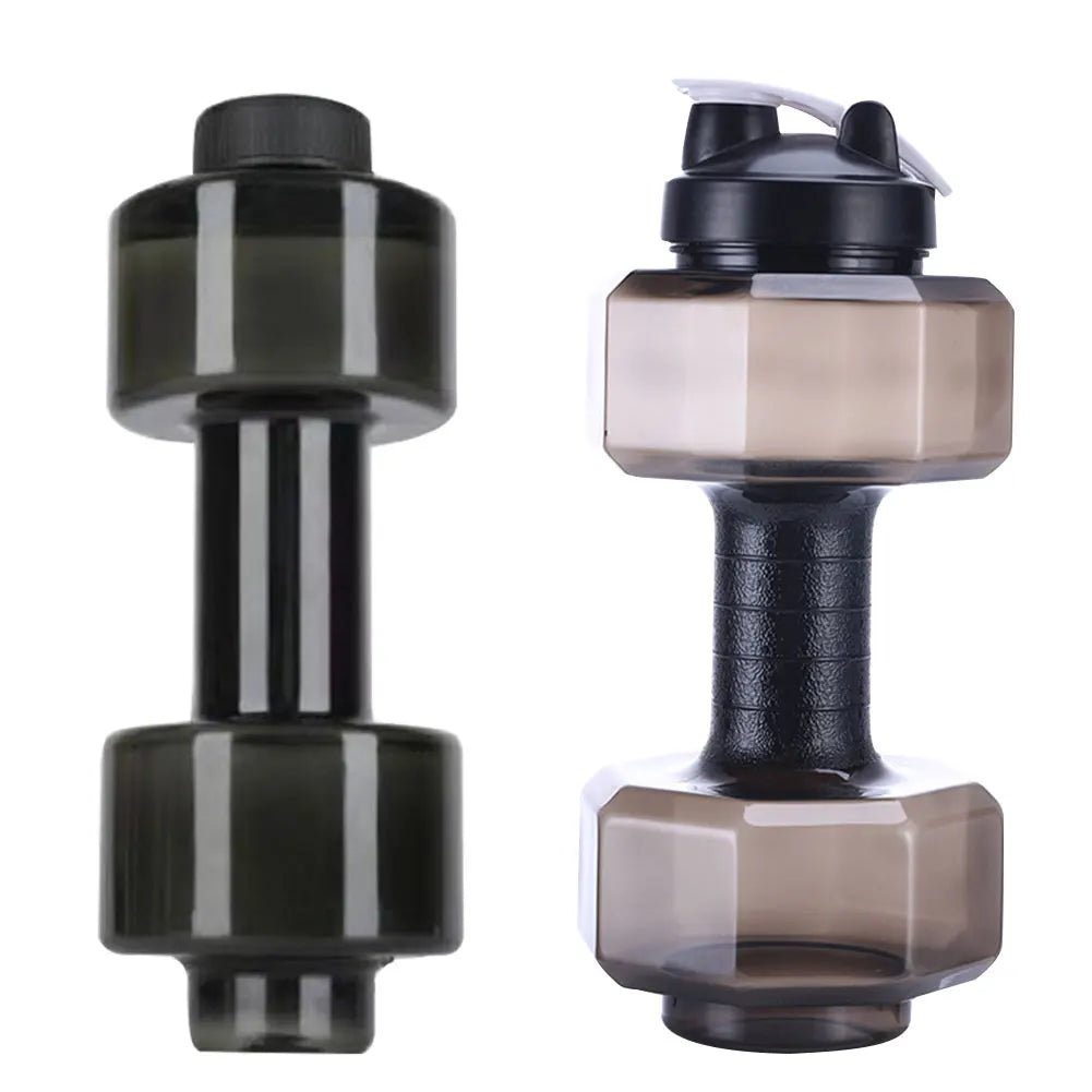 Dumbbell Shaped Sports Water Bottle – Hydration Kettle
