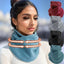 Warm Fleece Scarf for Women – Windproof Winter Neck Warmer