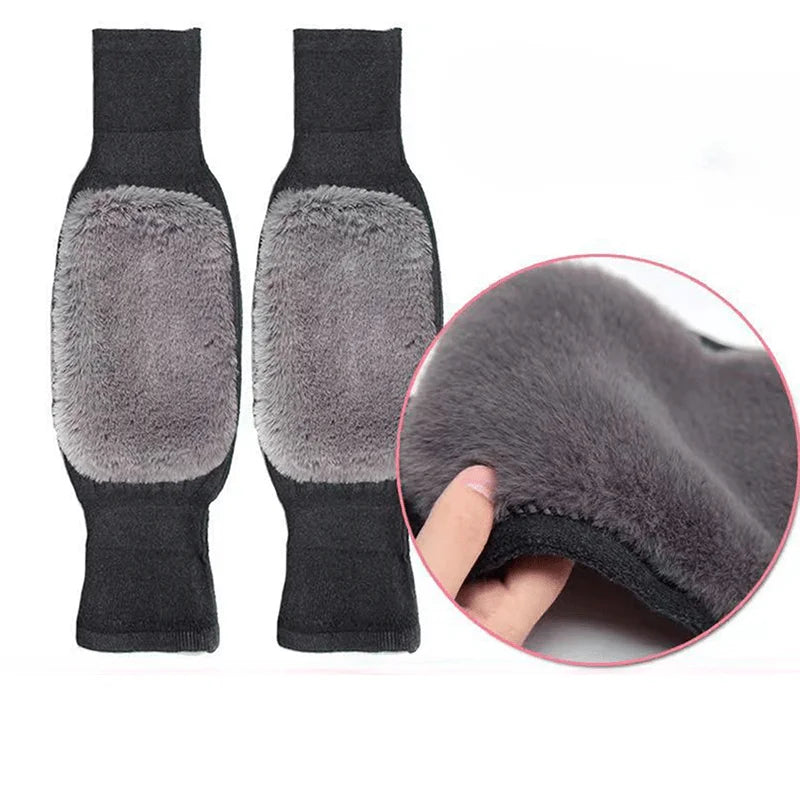 Winter Thermal Knee Warmers – Non-Slip Insulated Knee Brace