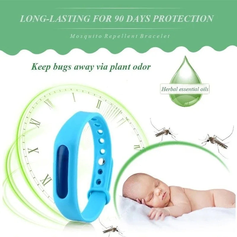 Mosquito Repeller Bracelet Insect & Bug Protection