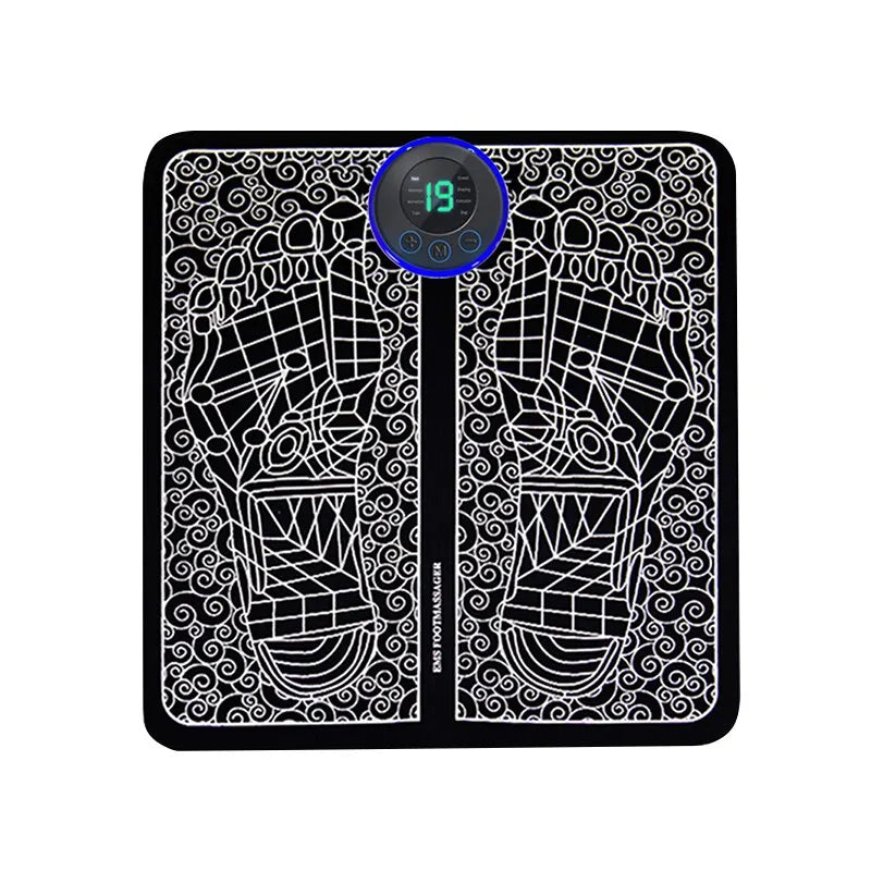 Rechargeable Foot Massage Pad – EMS Mat for Relaxation & Muscle
