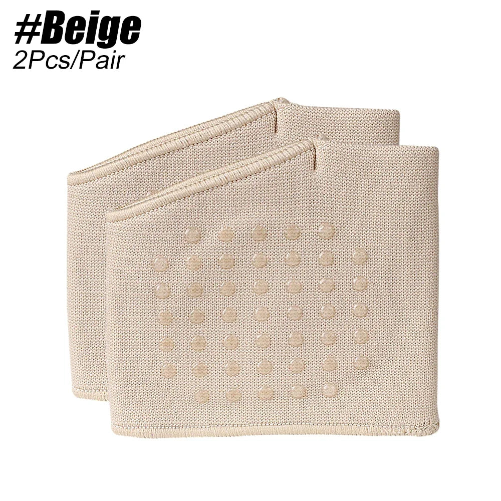 Manchon en gel pour métatarse – Coussin antidérapant pour l'avant-pied pour le soulagement des douleurs plantaires