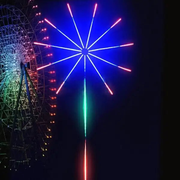 Firework LED RGB Lights – Bluetooth Music Sync with App