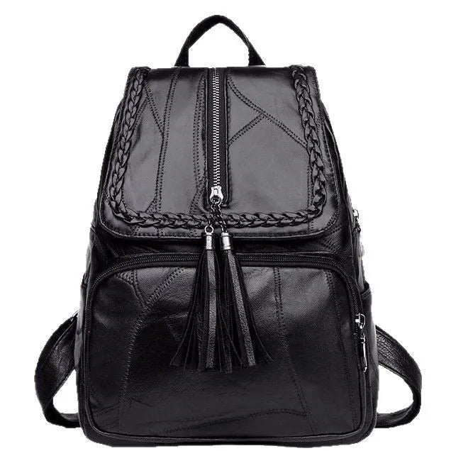 PU Leather Backpack – Fashion Travel Shoulder Bag