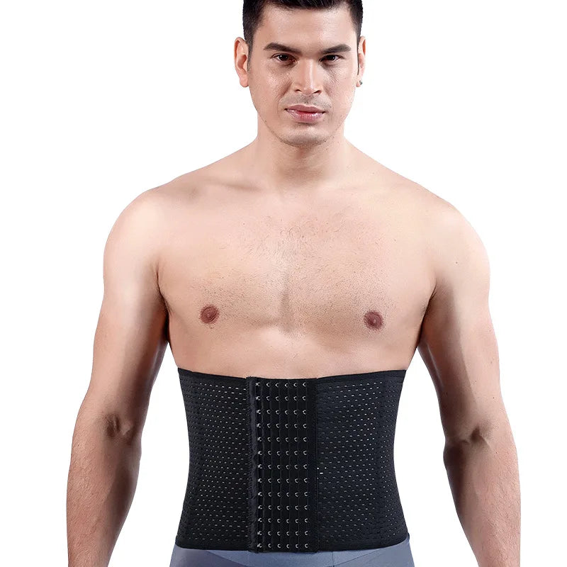 Men’s Waist Trainer Belt – Slimming Body Shaper