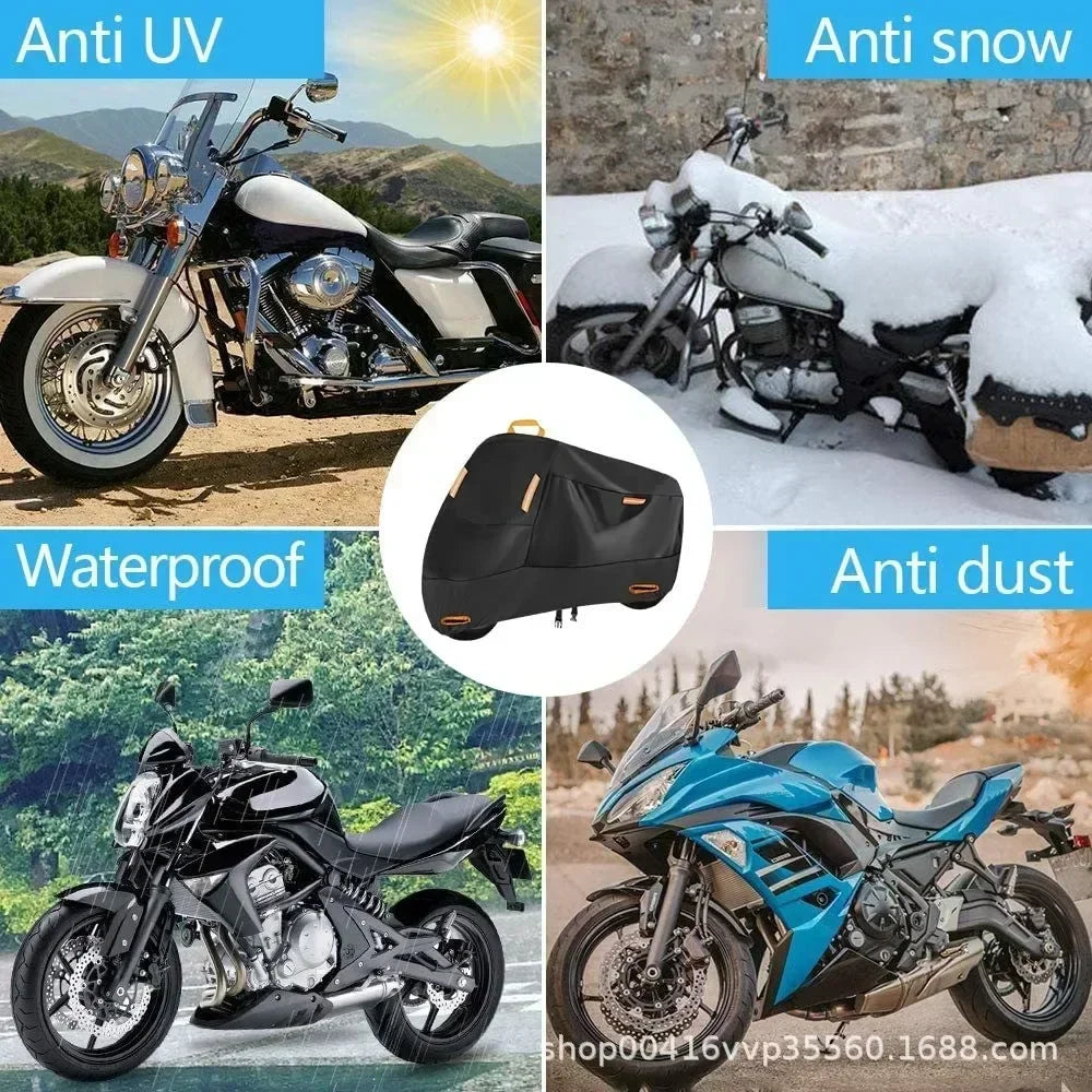 Waterproof Motorcycle Cover – UV-Protective & Durable