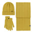 Warm 3-Piece Winter Set – Knitted Hat, Scarf & Gloves
