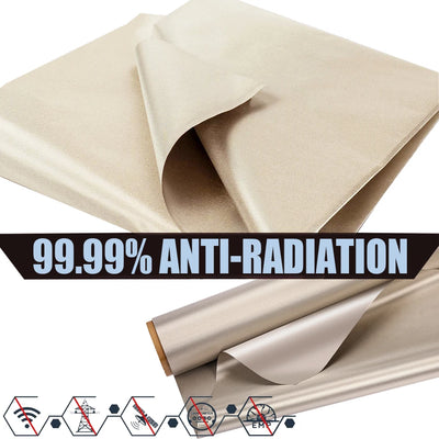 Faraday EMF Shielding Fabric – RFID Blocking Copper/Nickel Cloth