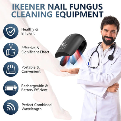 Laser Nail Fungus Treatment Device – Blue, Red & Pulsed Light