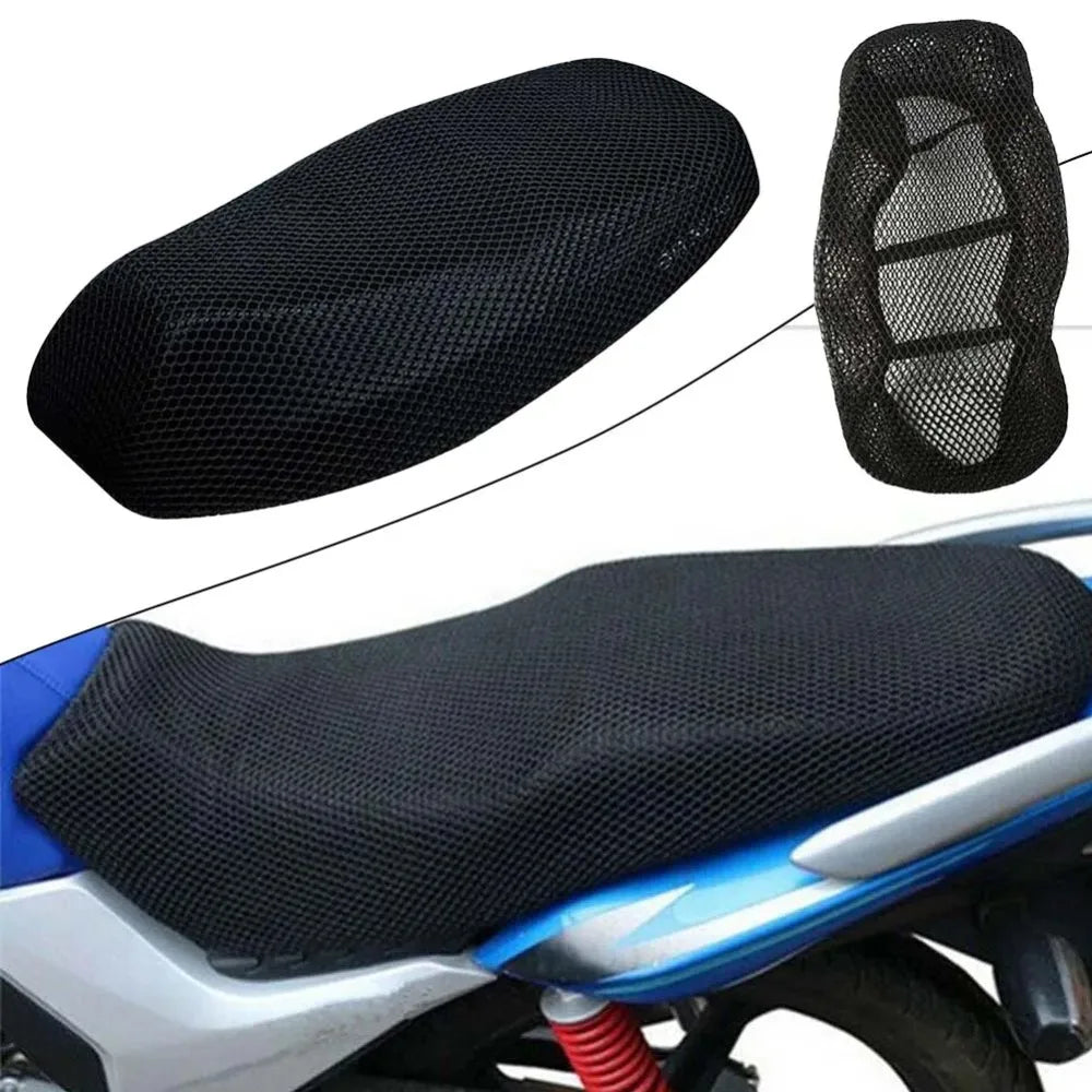 Housse de selle moto en maille 3D – Antidérapante, respirante et imperméable