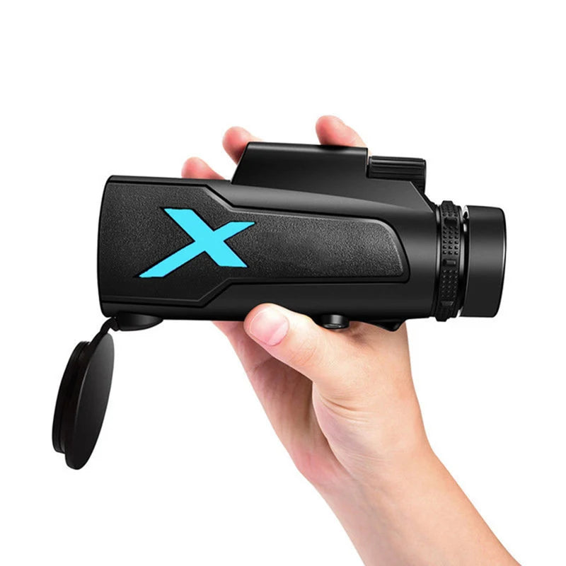 HD 12x50 Monocular Telescope – Portable Long-Range Viewing