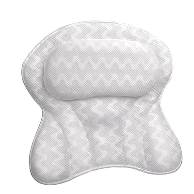 3D Mesh Bath Pillow – Ultra-Soft Neck & Back Support