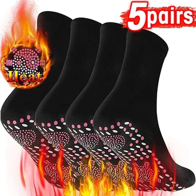 Tourmaline Self-Heating Thermal Socks Magnetic Therapy