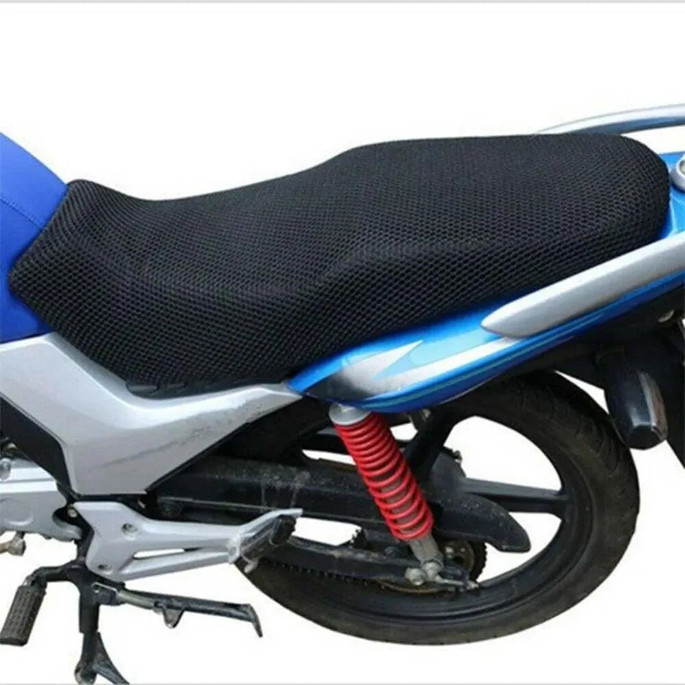 Housse de selle moto en maille 3D – Antidérapante, respirante et imperméable