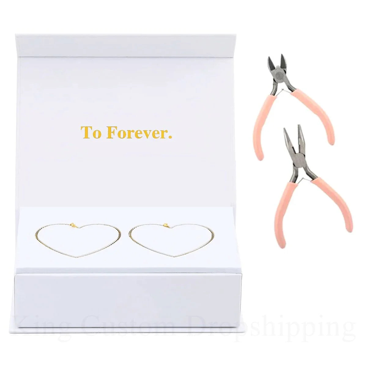 Bracelet pour couples éternels – Bijou d'amour infini à faire soi-même pour lui et elle