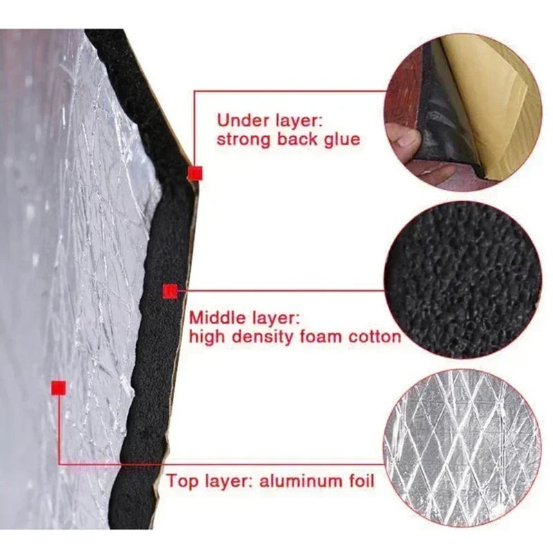 Car Sound Deadening Mat Soundproofing Insulation