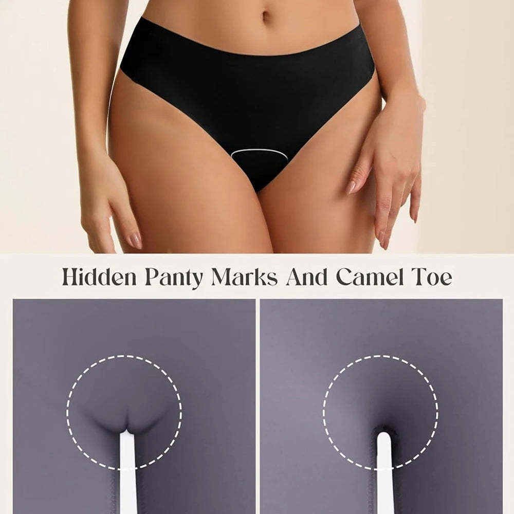Anti-Cameltoe Naadloze String – Onzichtbaar Ondergoed