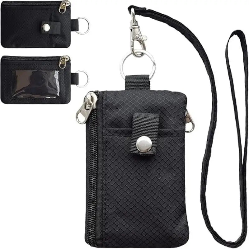 RFID Blocking Mini Wallet – Water-Resistant Travel Card Holder