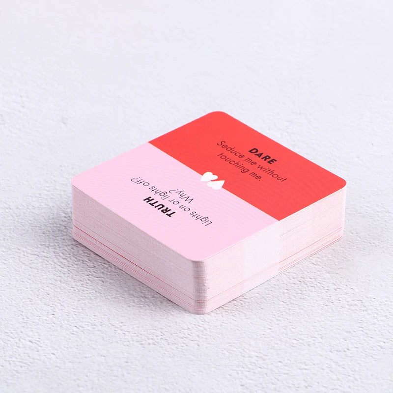 51 Truth or Dare Cards for Couples – Sexy English Version