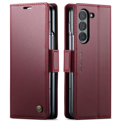 Samsung Galaxy Z Fold Wallet Case – Shockproof Leather